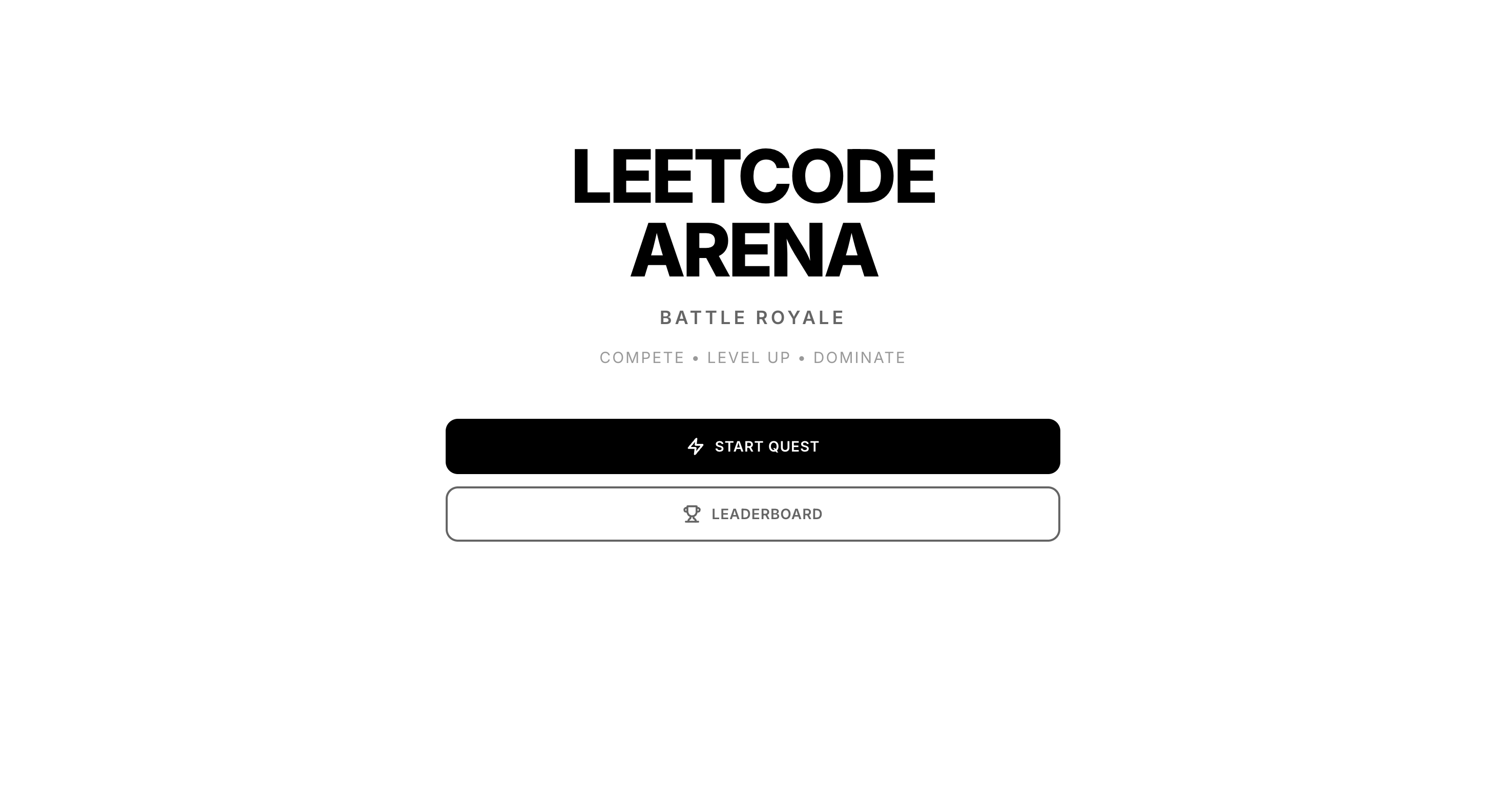 LeetCode Arena